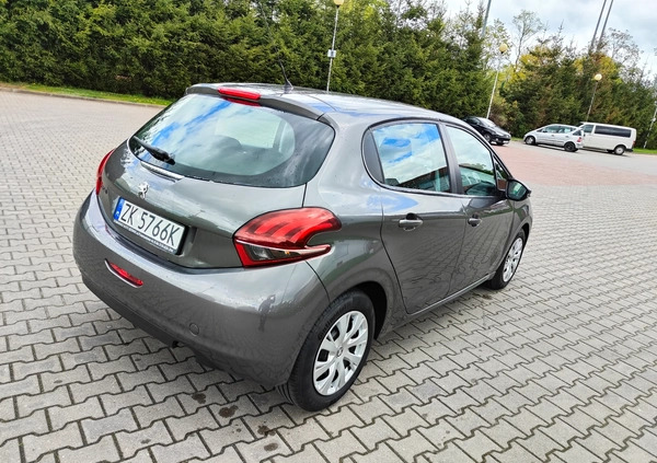 Peugeot 208 cena 26800 przebieg: 173400, rok produkcji 2017 z Szczecinek małe 191